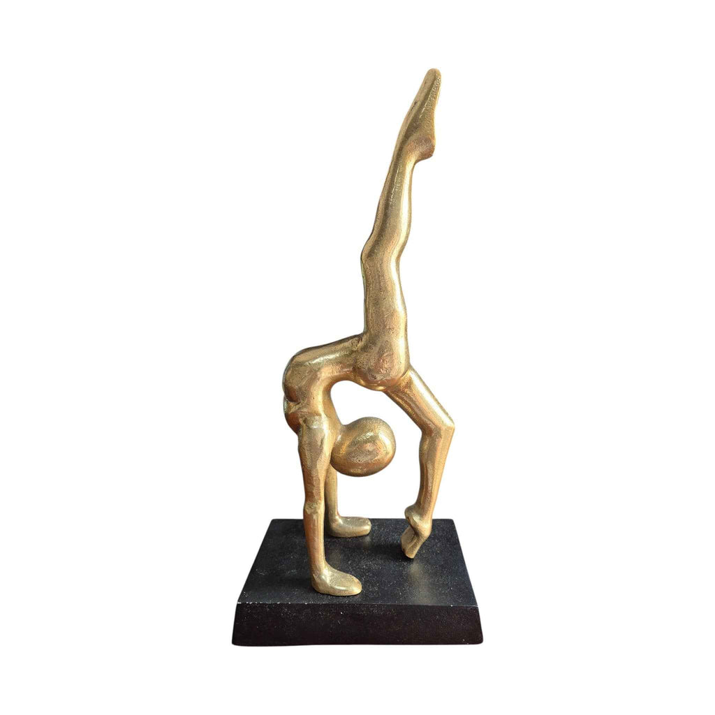 Gymnast Gold Sculpture