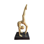 Gymnast Gold Sculpture
