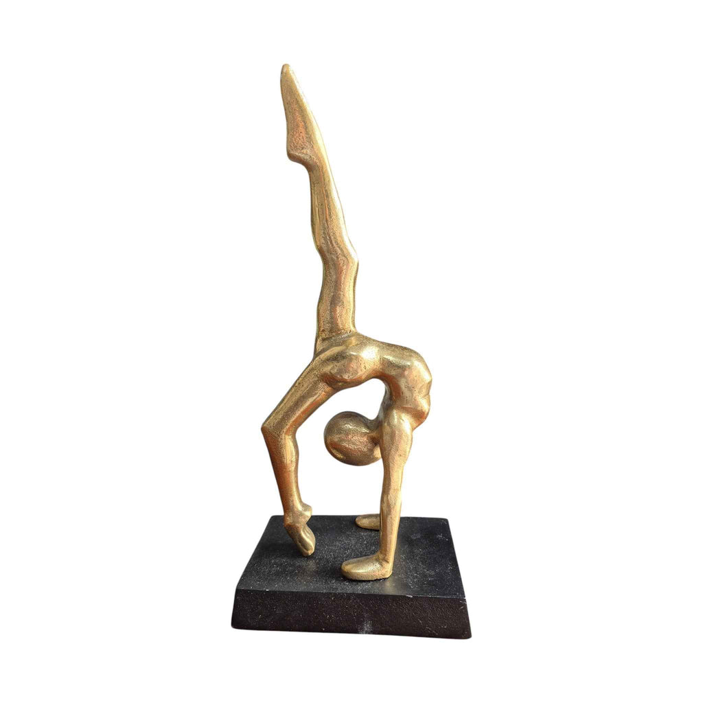 Gymnast Gold Sculpture