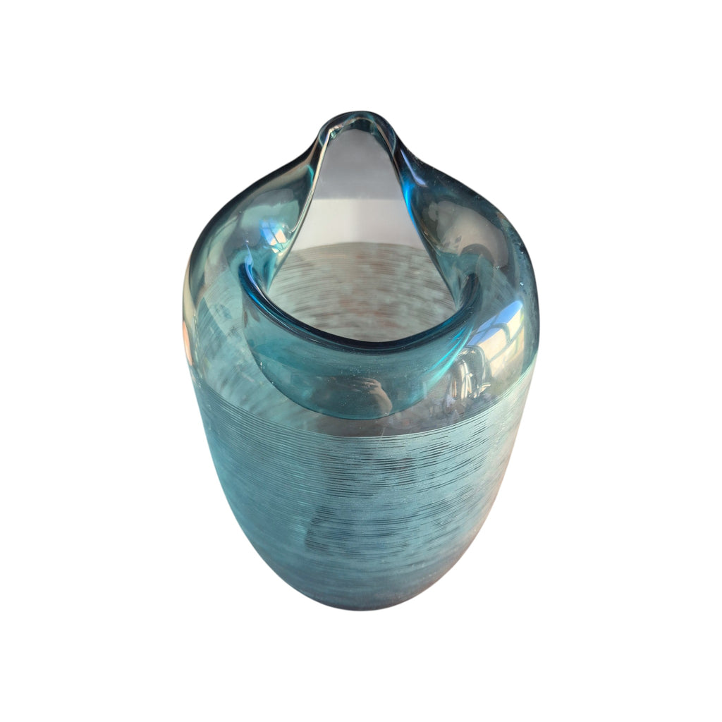 Blue Voyage Vase nz Loren Boyd