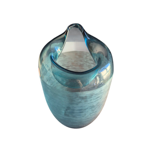 Blue Voyage Vase nz Loren Boyd