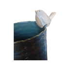 Ceramic White Bird Rim Animal