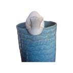 Ceramic White Bird Rim Animal