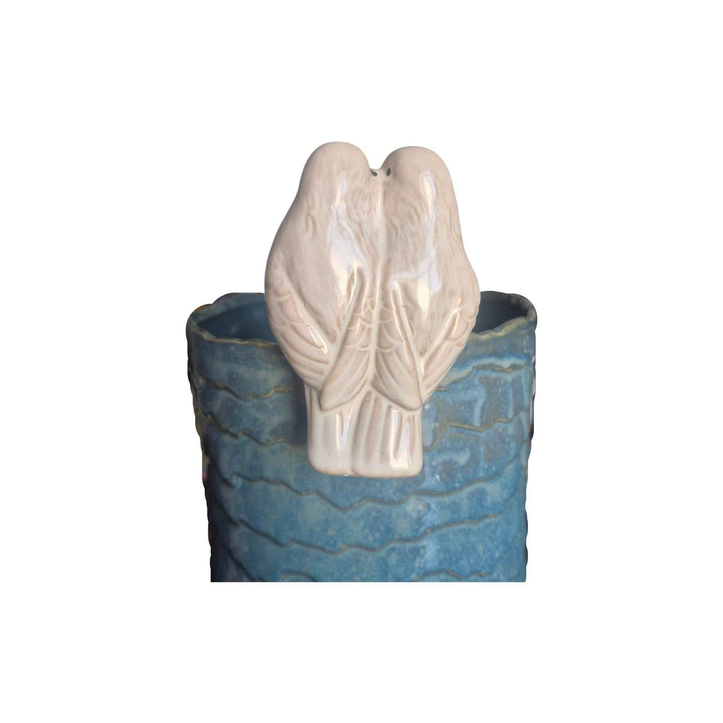 White Love Birds Rim Animal