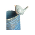 Blue ceramic bird rim animal nz Loren Boyd