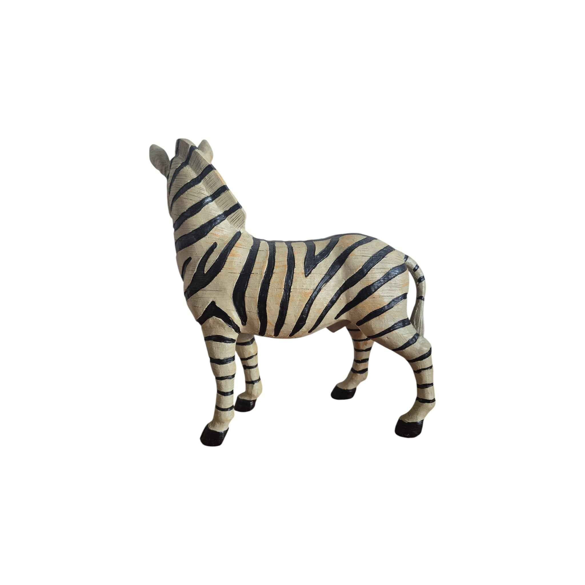 Le Monde Large Resin Zebra