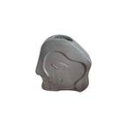 Grey Face Sandstone Vase