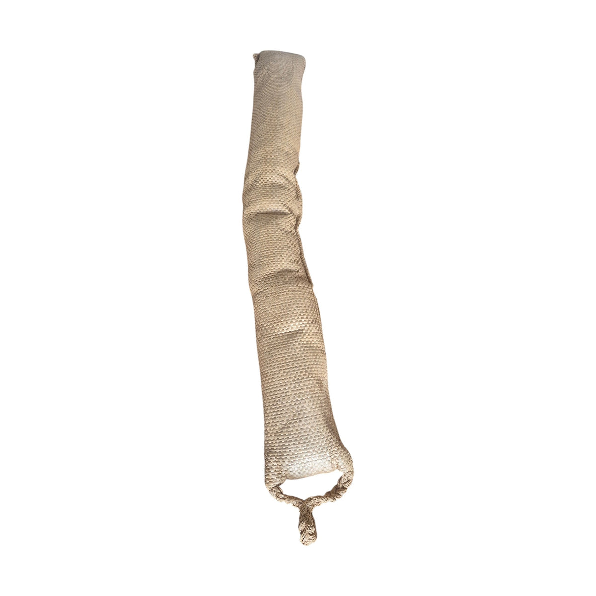 LaVida Natural Draught Stopper 77cm shown straight on a white background