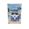 It's All About the Journey Metal Sign