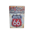 Get Your Kicks on Route 66 Metal Sign