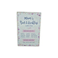 Mum's Bed & Breakfast – Always Open Metal Sign