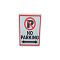 No Parking Metal Sign