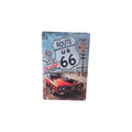 Route 66 – Main Street of America Metal Sign