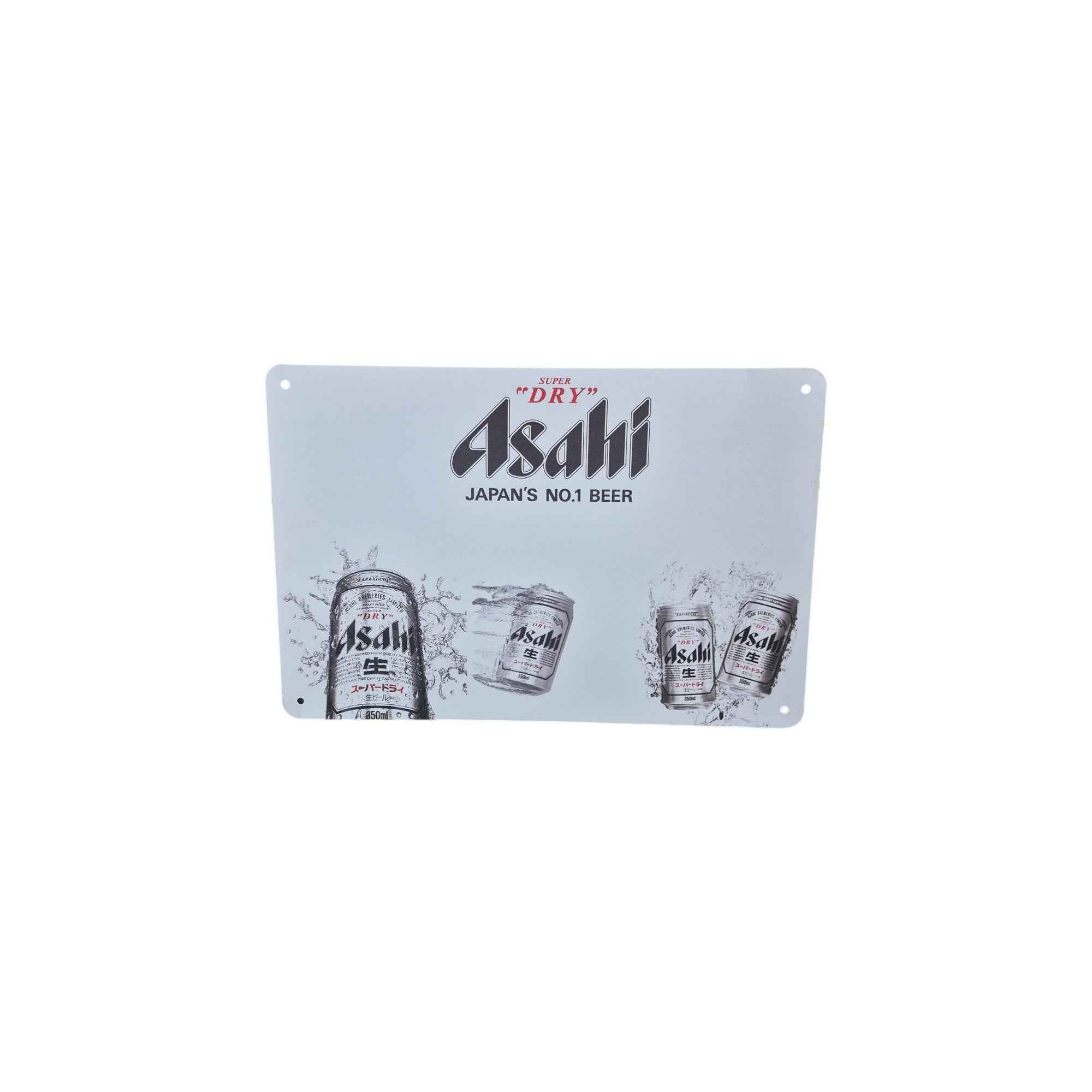 Asahi Super Dry – Japan's No.1 Beer Metal Sign