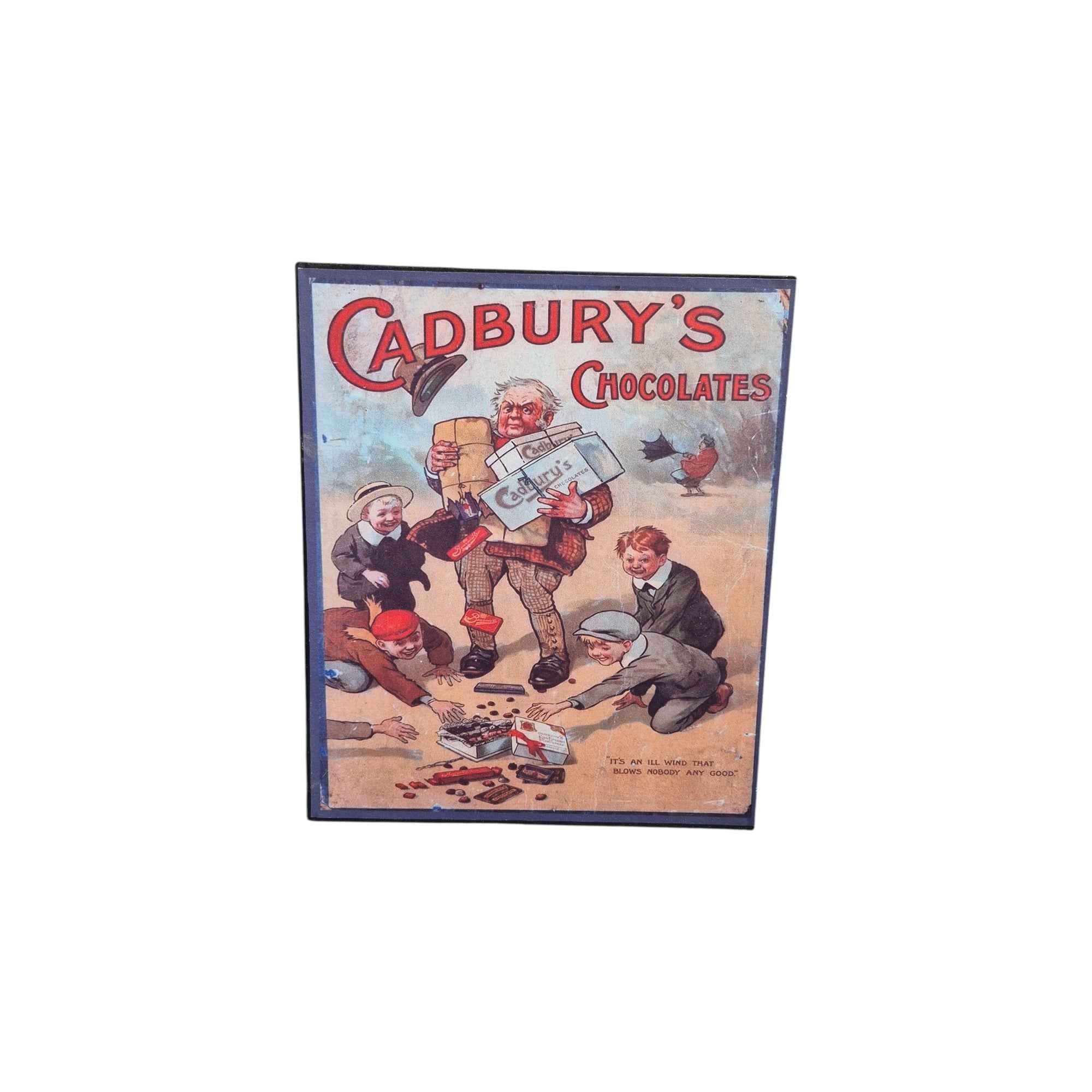 Cadbury's Chocolates Vintage Advertising Metal Sign