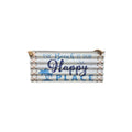 The Beach is Our Happy Place Corrugated Metal Sign