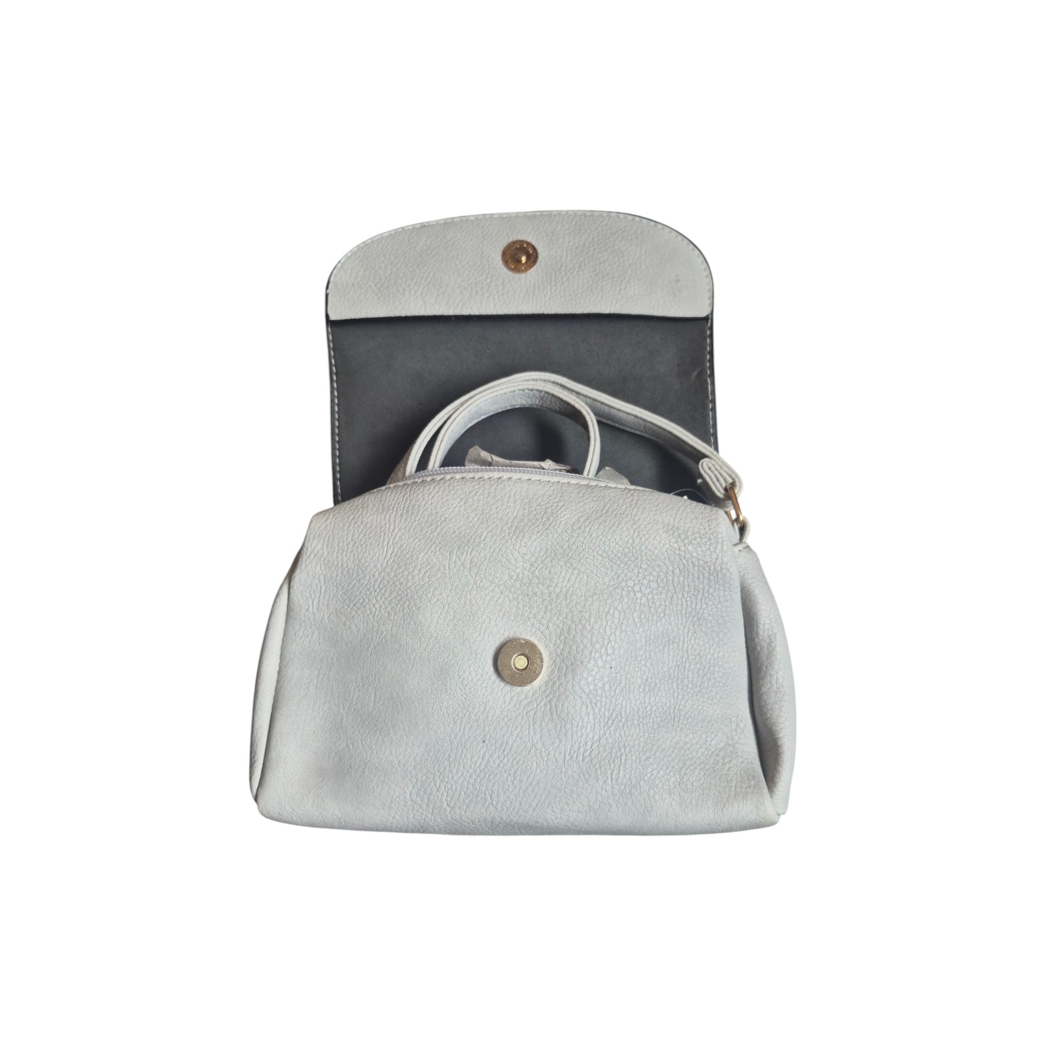 Loren Boyd curved flap crossbody handbag with smooth leather and adjustable strap, stylish accessory for everyday wear. nz