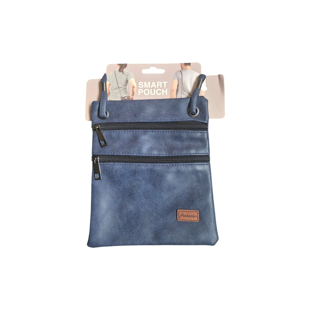 Antonio Smart Pouch Crossbody Bag, a stylish handbag with adjustable strap and sleek design, perfect for everyday use. nz