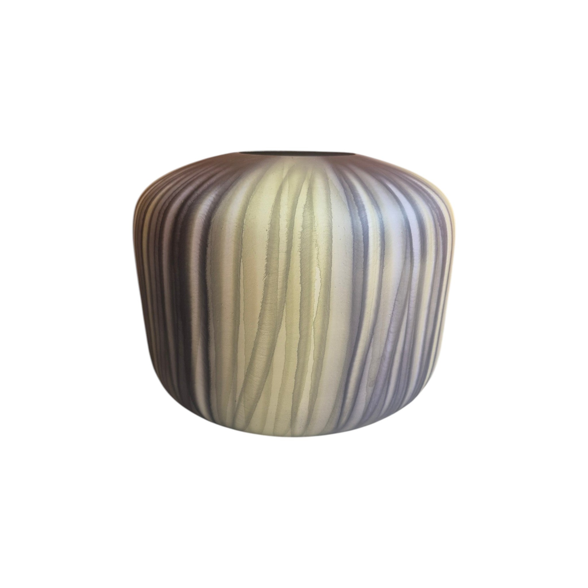 Broste Copenhagen Dead Sea Rock Ridge Vase featuring textured ceramic design and earthy tones for elegant home decor. nz