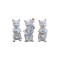 Set of 3 Musical Cats nz