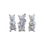 Set of 3 Musical Cats nz
