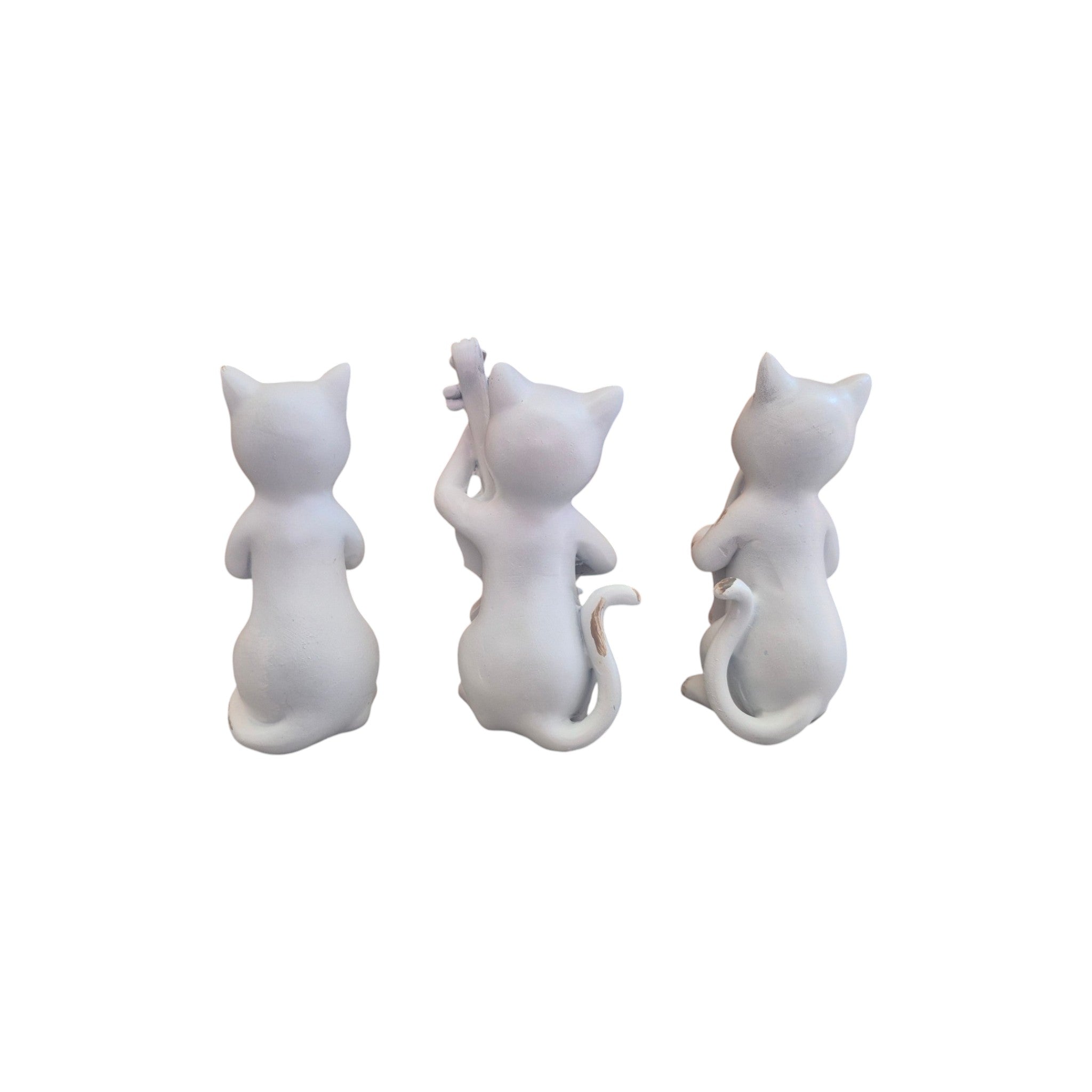 Set of 3 Musical Cats nz