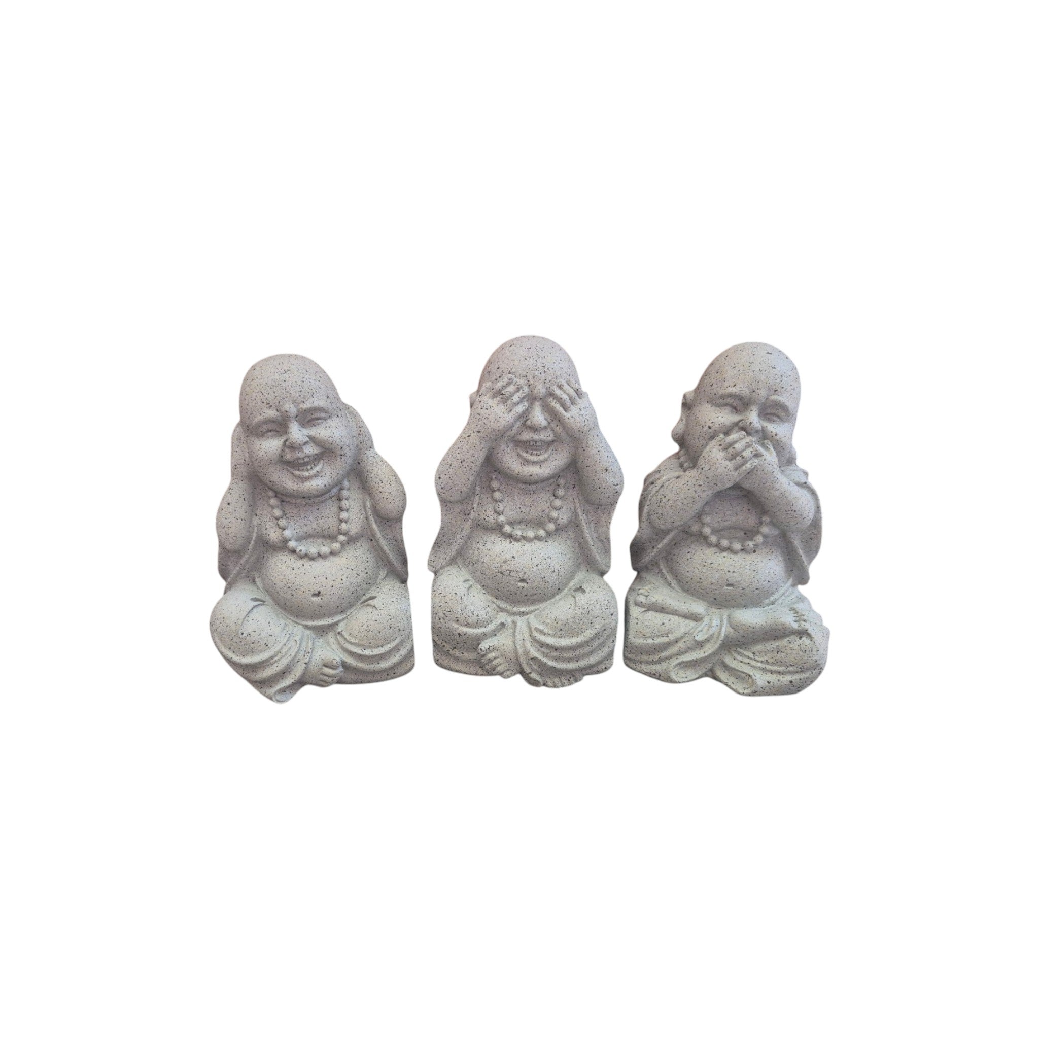Hear See Speak No Evil Buddha Set of 3 nz