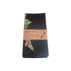 Loren Boyd floral New Zealand map tea towel with colorful botanical design, showcasing detailed map illustration.