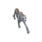 Small Daktari Leopard decorative figurine by Le Forge featuring a detailed leopard sculpture in a natural pose. nz
