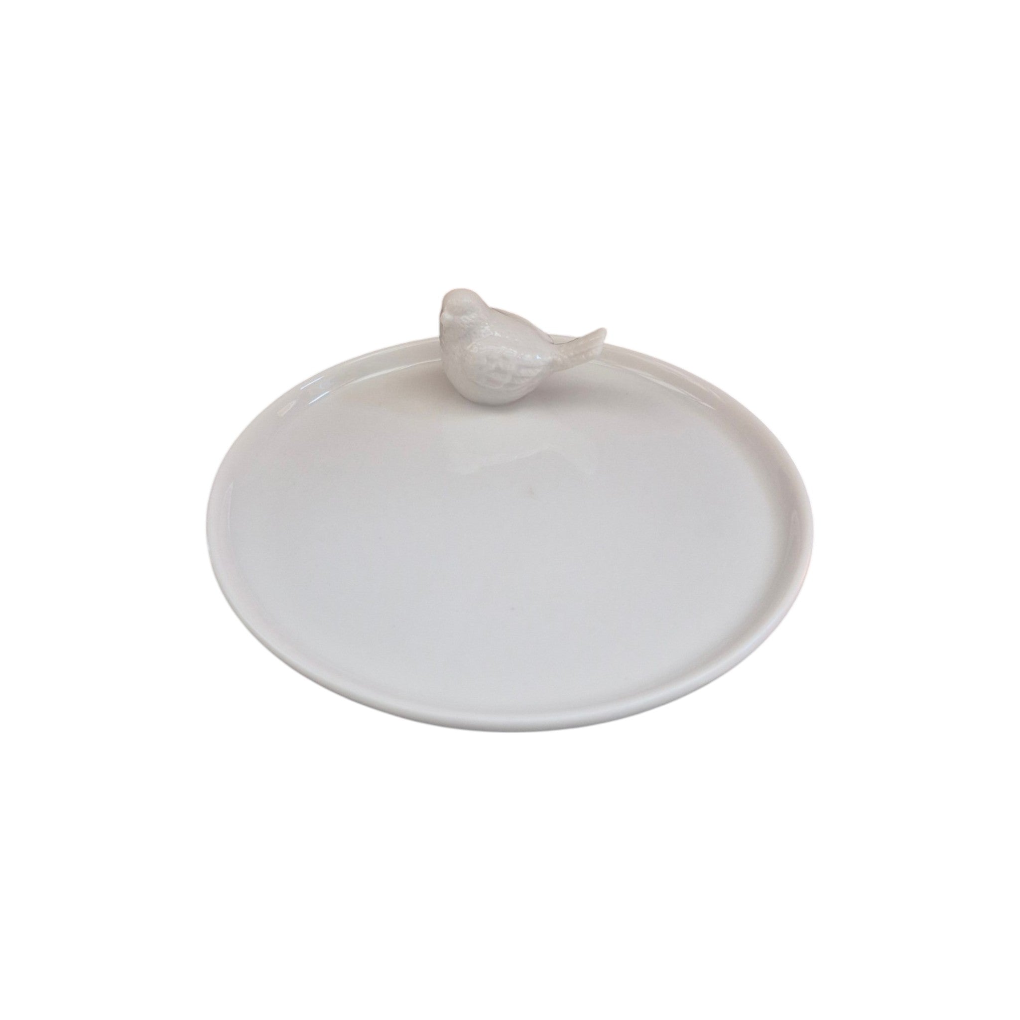 Jewellery Dish with Dove - White nz