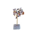 Loren Boyd Mix Crystal Tree made of assorted clear and colored crystals with intricate branch details, decorative crystal sculpture. nz
