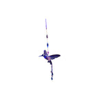 Hanging Hummingbird Suncatcher - Blue/Purple nz