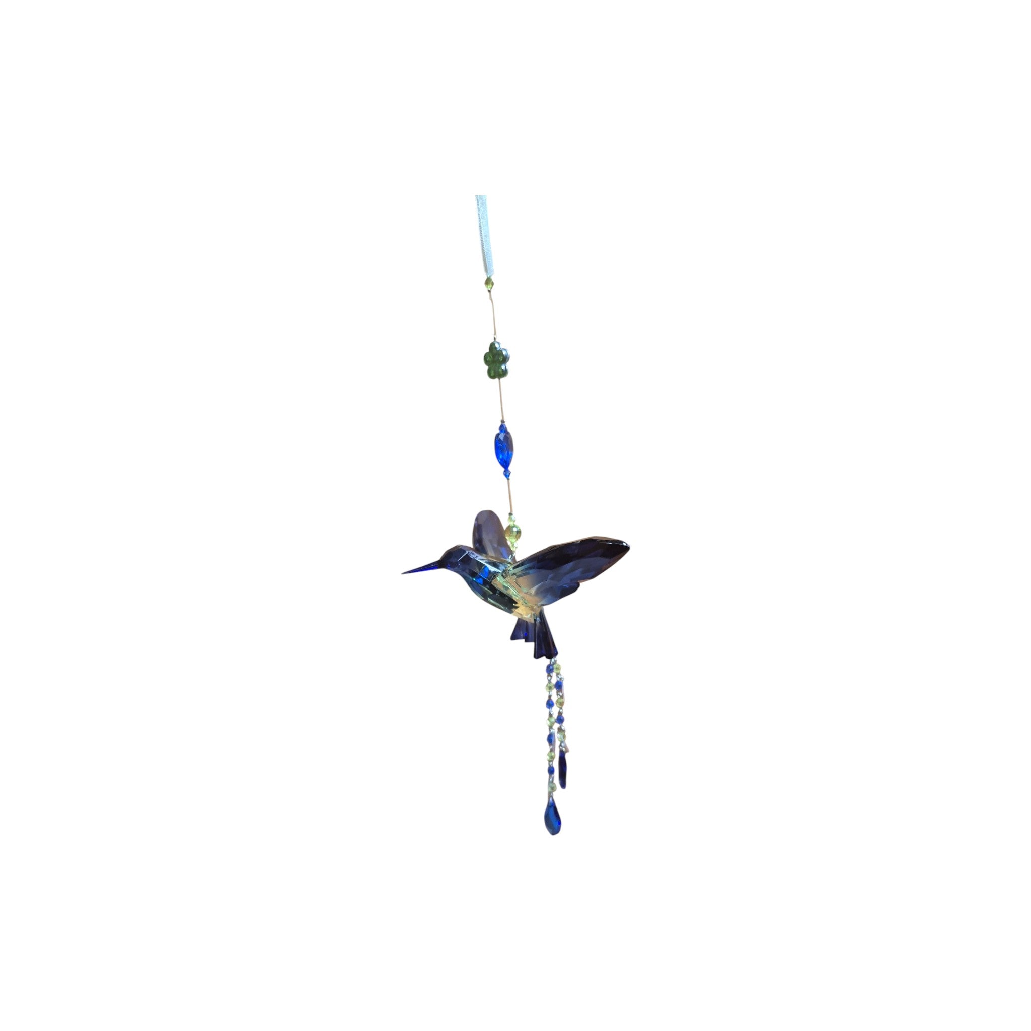 Hanging Hummingbird Suncatcher - Blue/Green nz