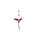 Hanging Hummingbird Suncatcher - Pink/Yellow nz