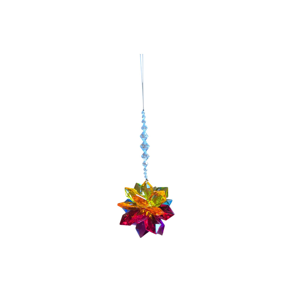 Hanging Rainbow Starburst Suncatcher nz
