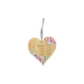 Loren Boyd Bunch of Joy Mum hanging heart plaque, decorative wall hanging with heartfelt message, suitable for home decor. nz