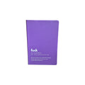 F*ck Dictionary Definition Purple Notebook nz