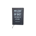 My List of Sh*t That Needs to Get Done Black Notebook nz