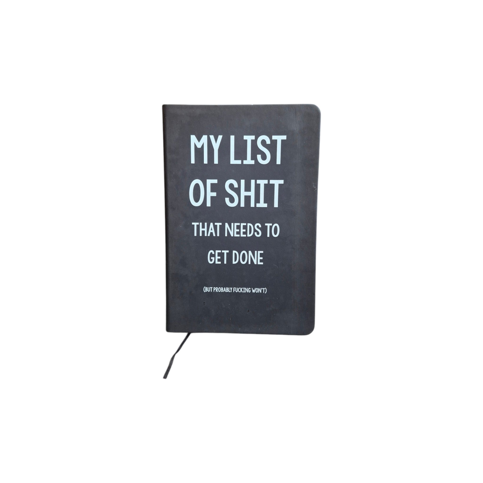 My List of Sh*t That Needs to Get Done Black Notebook nz