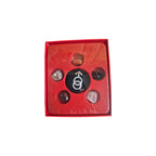Sex Stones Intimacy Gemstone Box Set Rose Quartz, Smokey Quartz, Red Jasper, Orange Carnelian & Amethyst nz