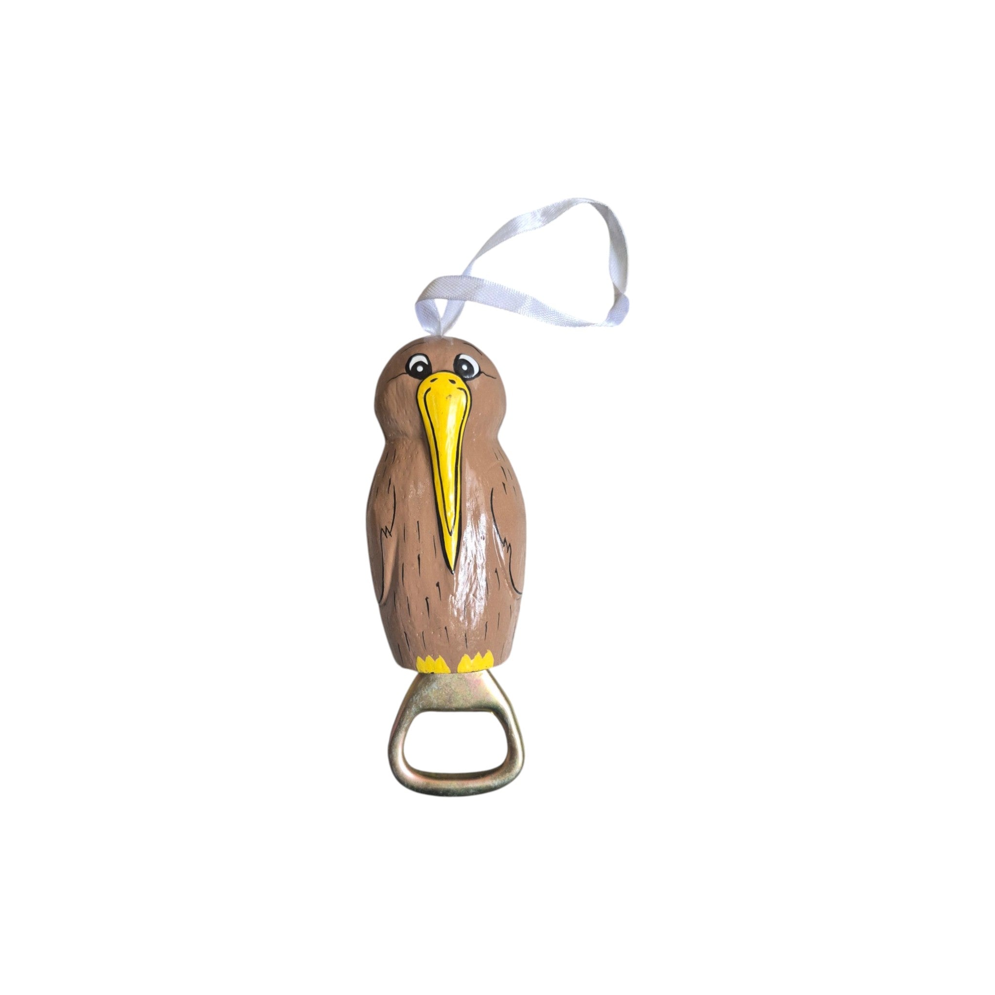 Wood Hanging Kiwi Bottle Opener nz