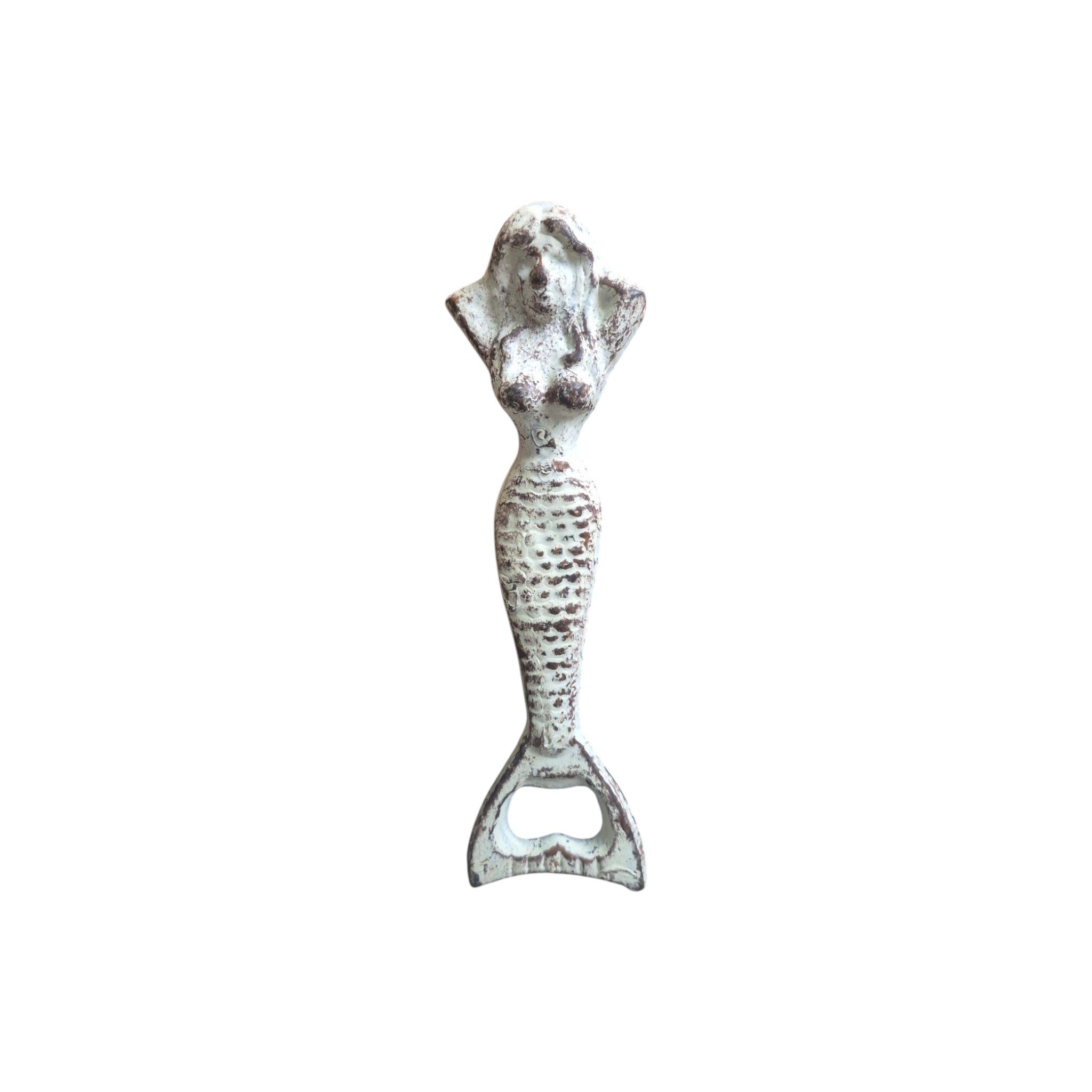 White Mermaid Cast Iron Bottle Opener
nz