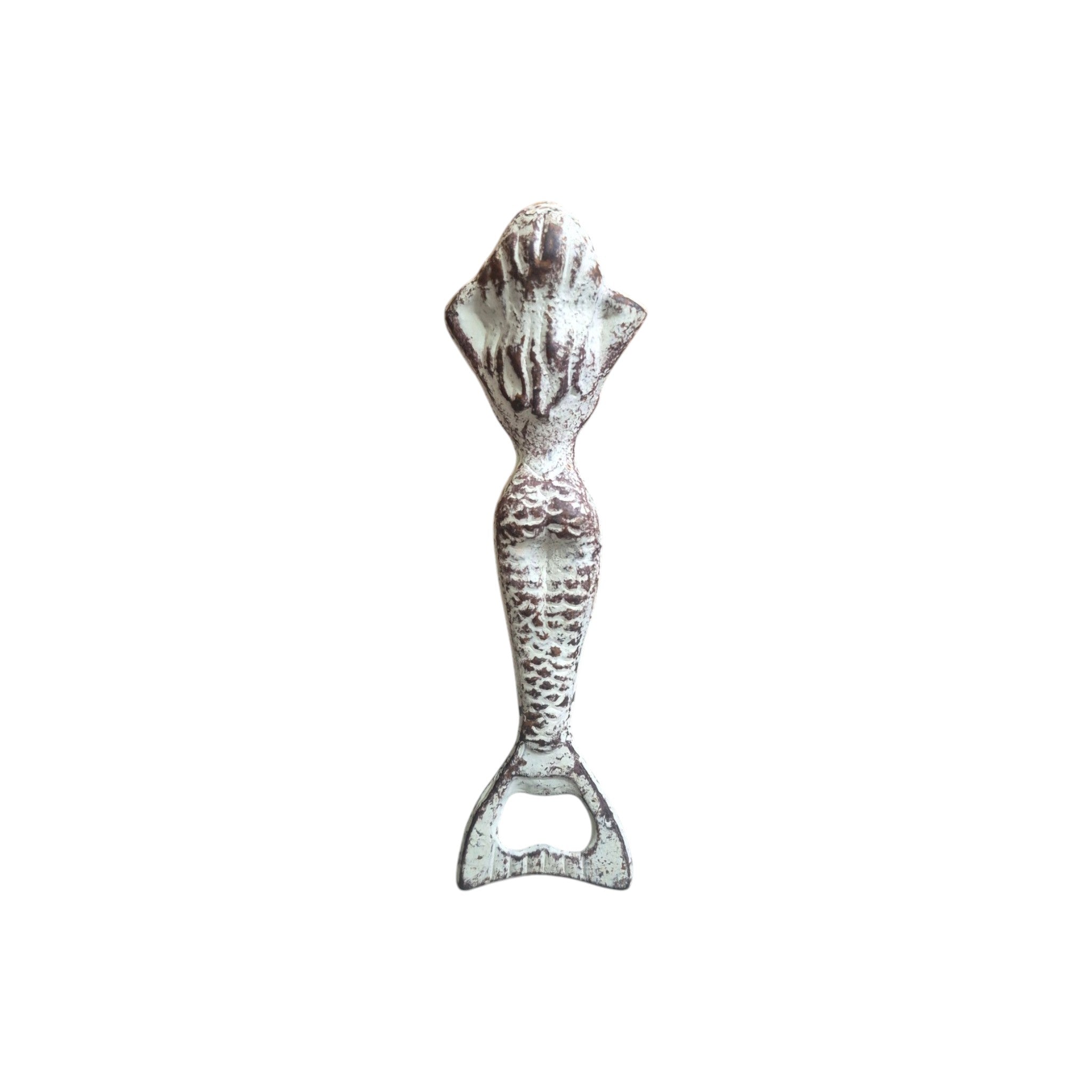 White Mermaid Cast Iron Bottle Opener
nz