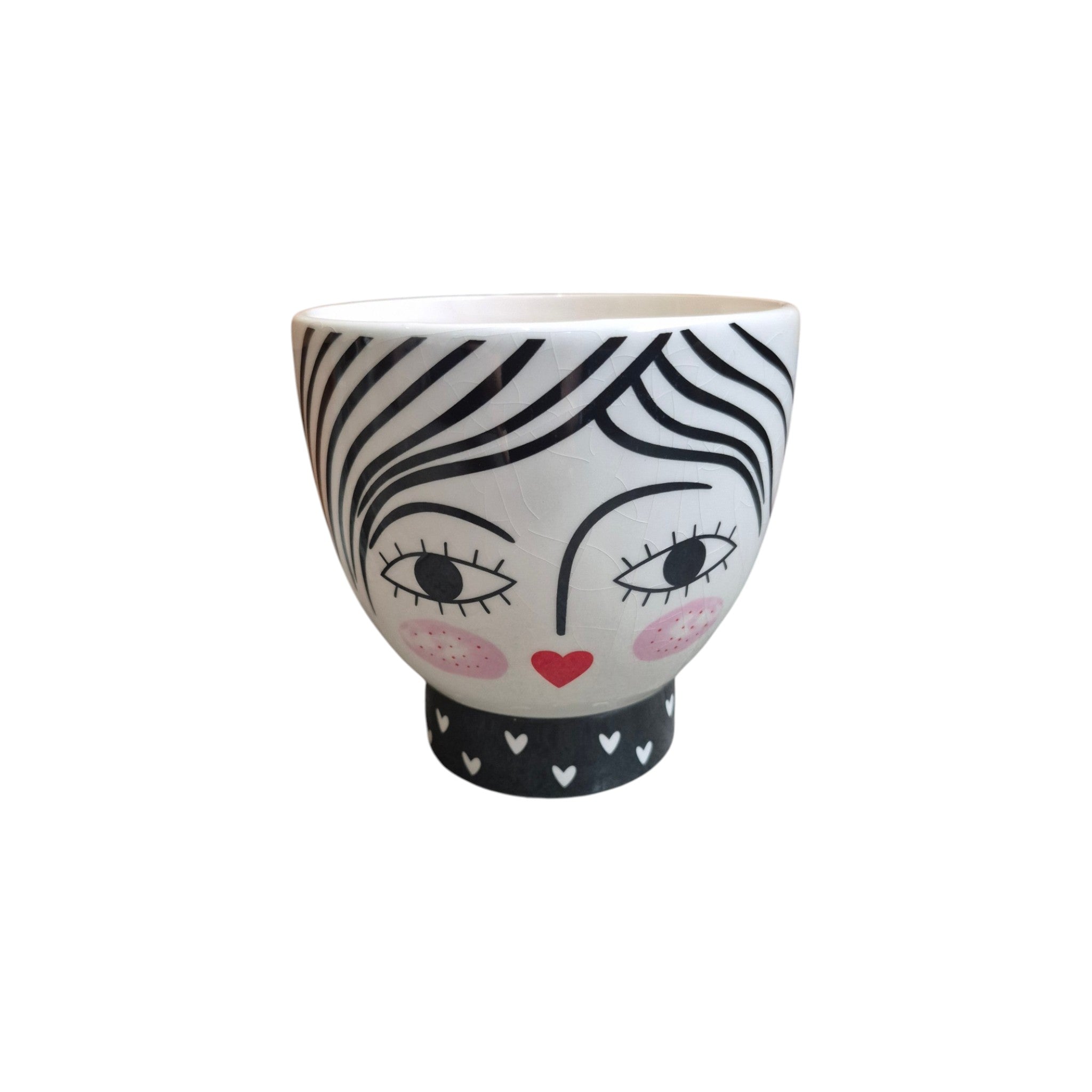 Large Alyx planter by Loren Boyd, stylish ceramic pot with textured finish perfect for indoor or outdoor plants. nz
