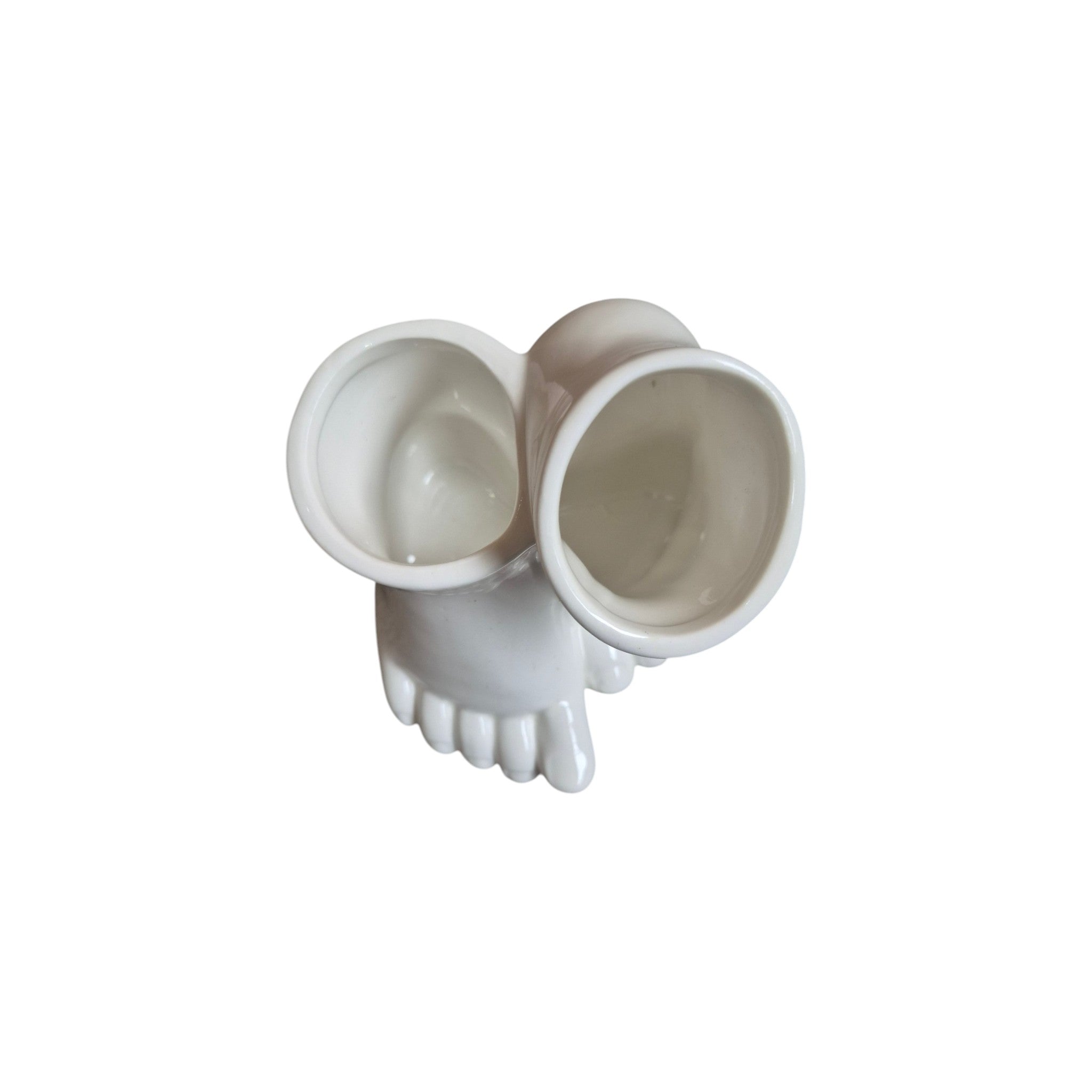 Loren Boyd baby feet planter in a decorative pot, showcasing a charming ceramic design with detailed baby foot imprints. nz