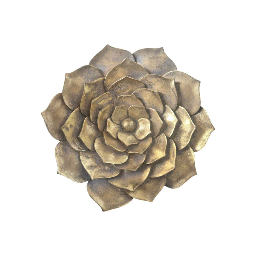 Rembrandt Succulent Resin Wall Plaque
