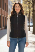 Koru Possum Merino Vest - Black