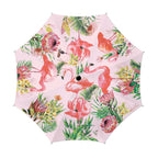 Michel Design Works Flamingo Travel Umbrella auto open push button nz